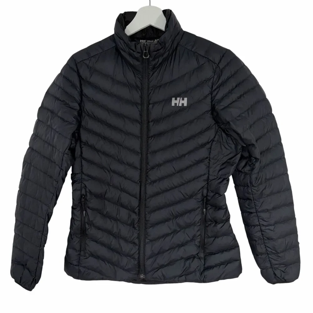 Helly Hansen Women’s Verglas Down Insulator Jacket Black Small - Picture 1 of 10